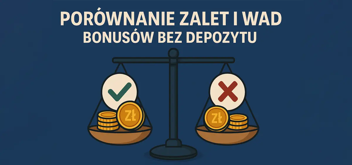 Porównanie zalet i wad bonusów bez depozytu