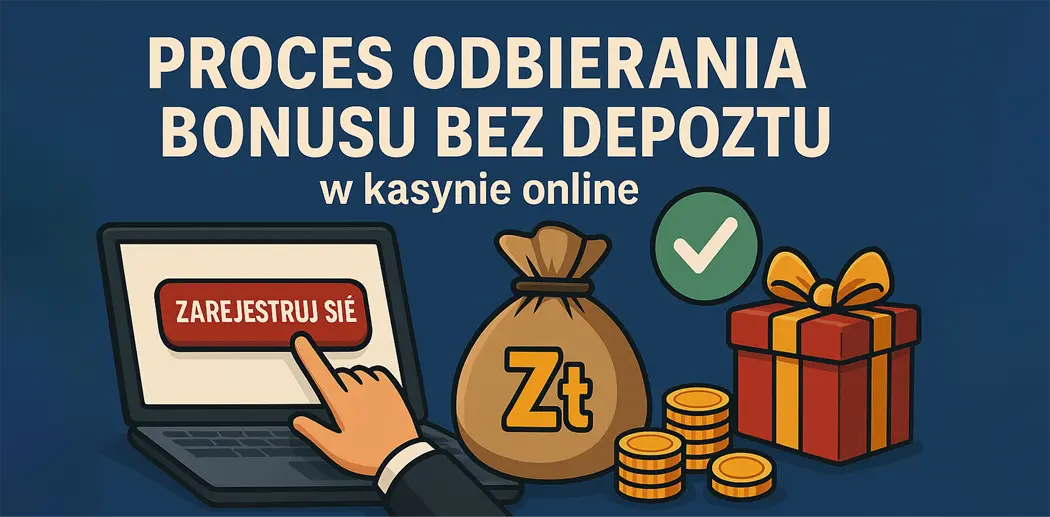 Proces odbierania bonusu bez depozytu w kasynie online